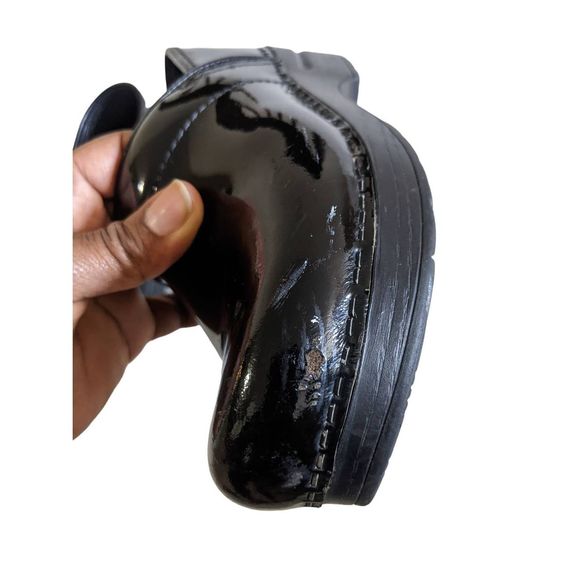 Dansko XP 2.0 Black Patent Leather Clogs Women's Size EU 36 US 5.5-6 Workwear - Picture 13 of 13
